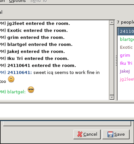 general chat from icq